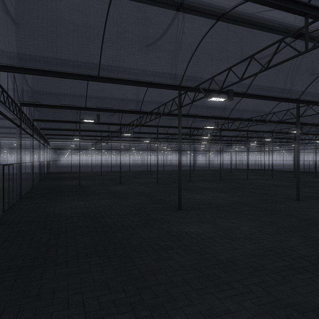 Glasshouse Warehouse 3ds