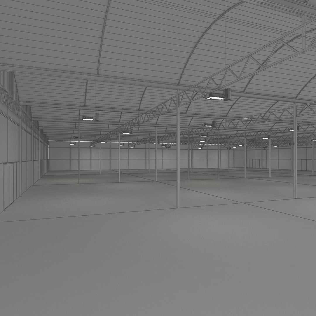 Glasshouse Warehouse 3ds