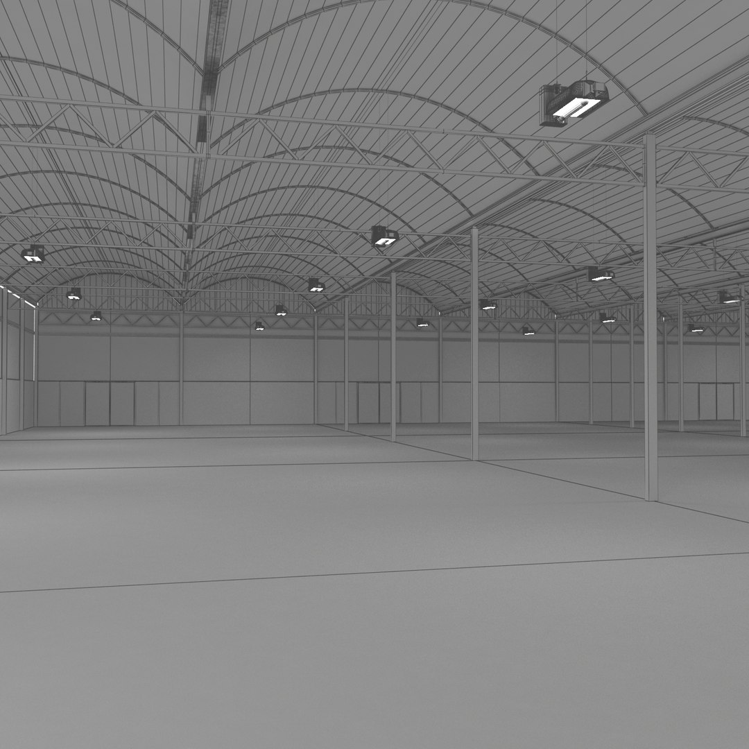 Glasshouse Warehouse 3ds