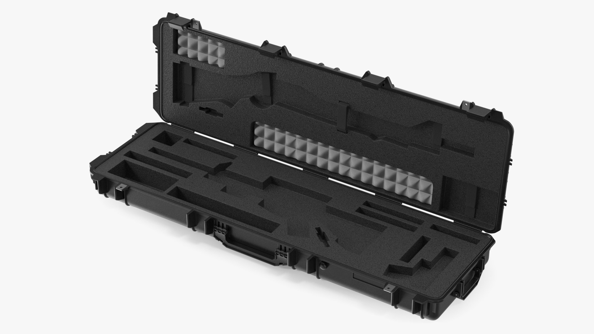 3 Gun Competition Case 3D model preview