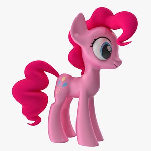 3d little pony pinkie pie model