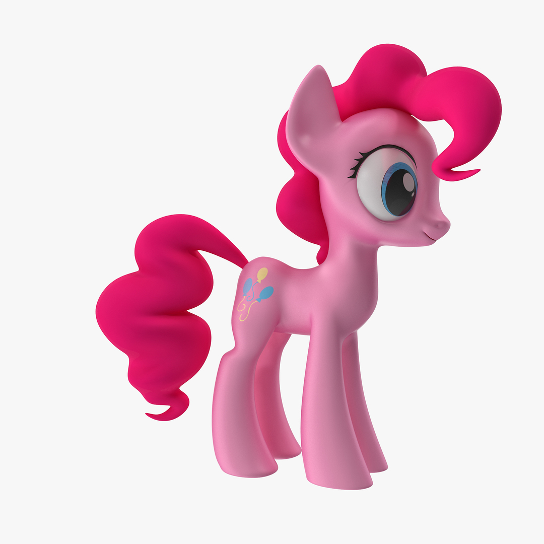 3d Little Pony Pinkie Pie Model