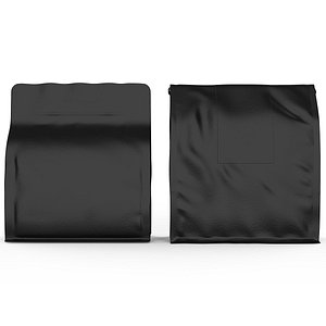 Coffee Bag Collection 02 3D model