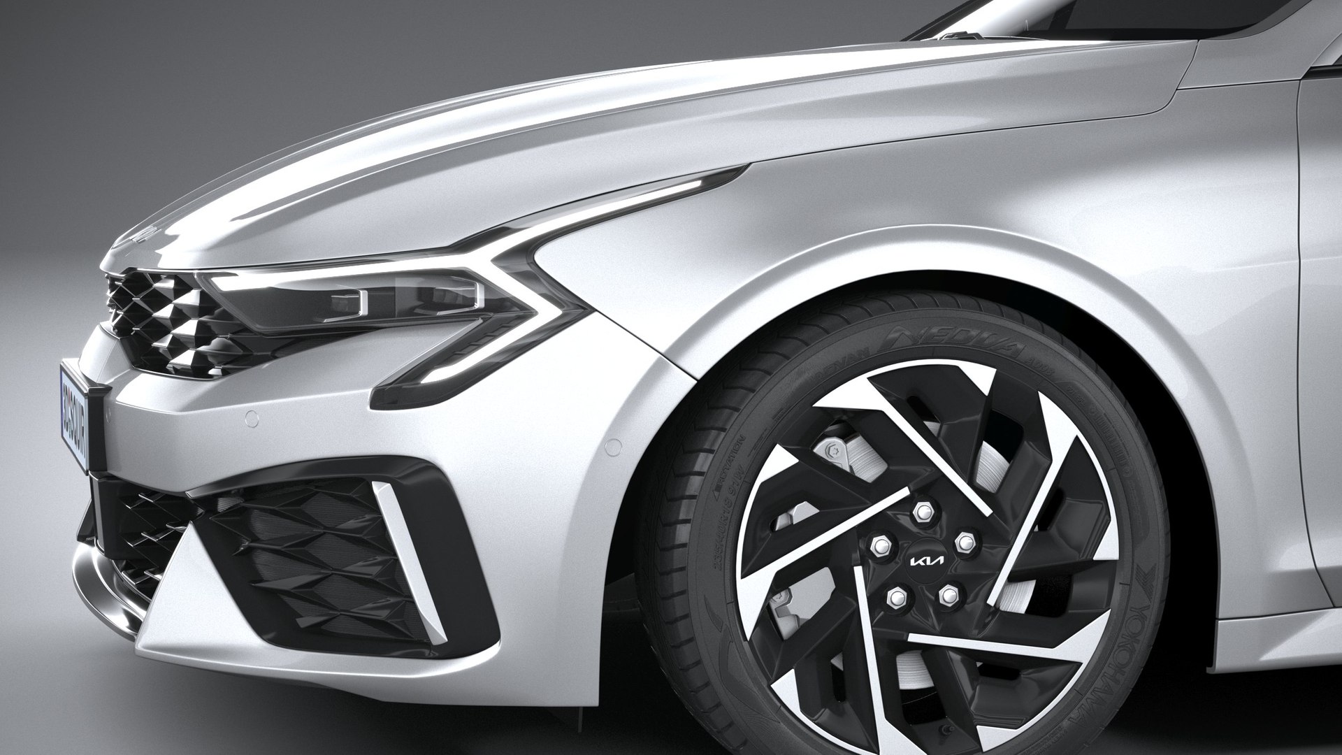 Kia K5 2025 Model - TurboSquid 2213627