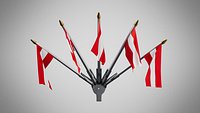 Wall Mount Flags  5 Of Austria