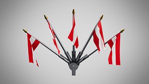 Wall Mount Flags 5 Of Austria