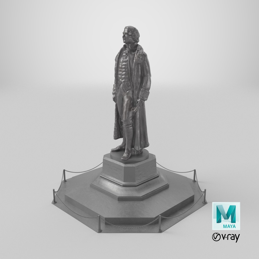 3D Thomas Jefferson Statue https://p.turbosquid.com/ts-thumb/B5/buTn1a/Jc/stemcell_maya_vray_render/png/1731662212/1920x1080/fit_q87/0e8c67badb520e90f4a558432136190fbf167a43/stemcell_maya_vray_render.jpg