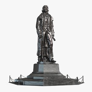 3D Thomas Jefferson Statue