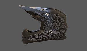 motocross helmet 3D