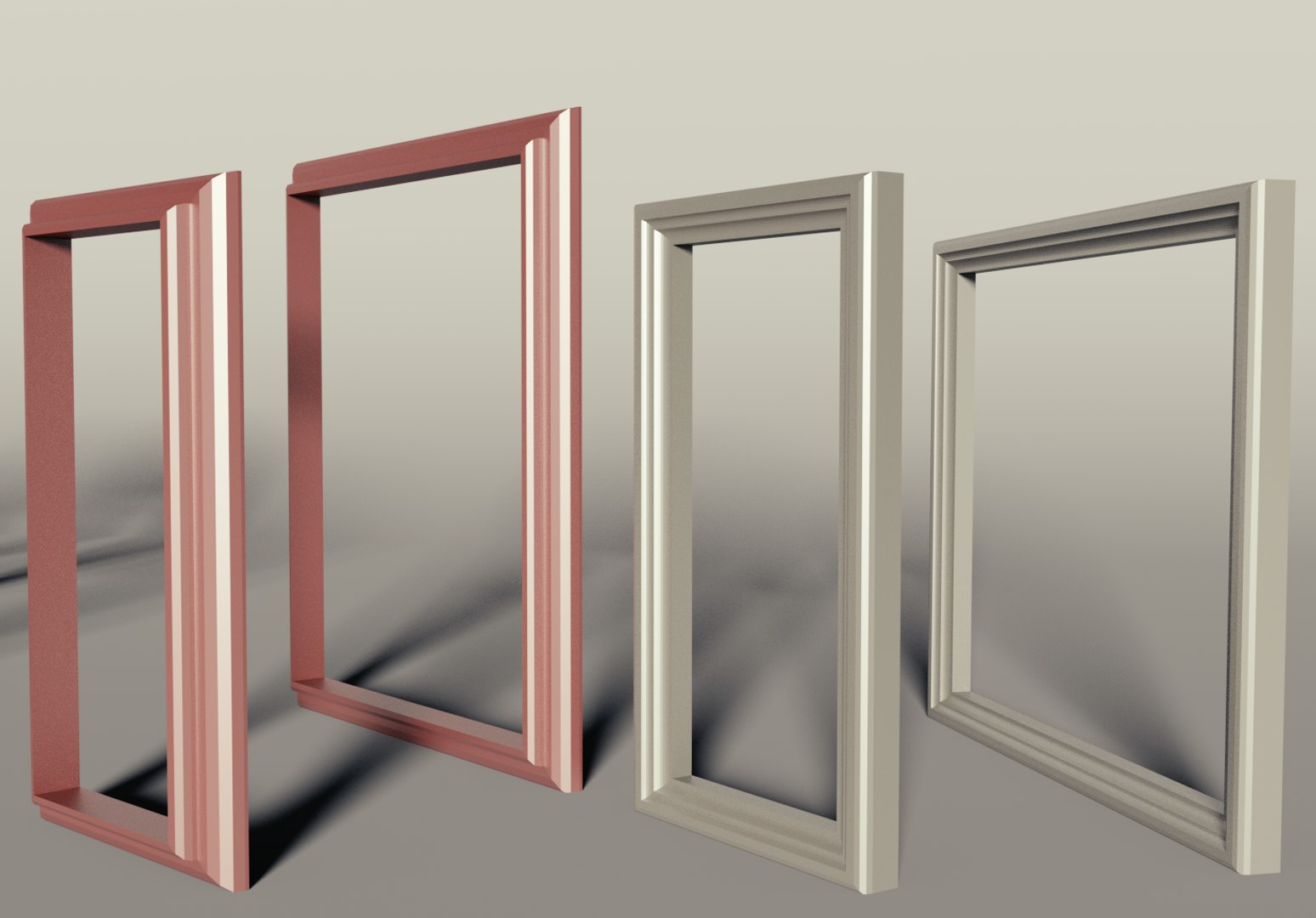 Windows Frame Decor 3D - TurboSquid 1215745
