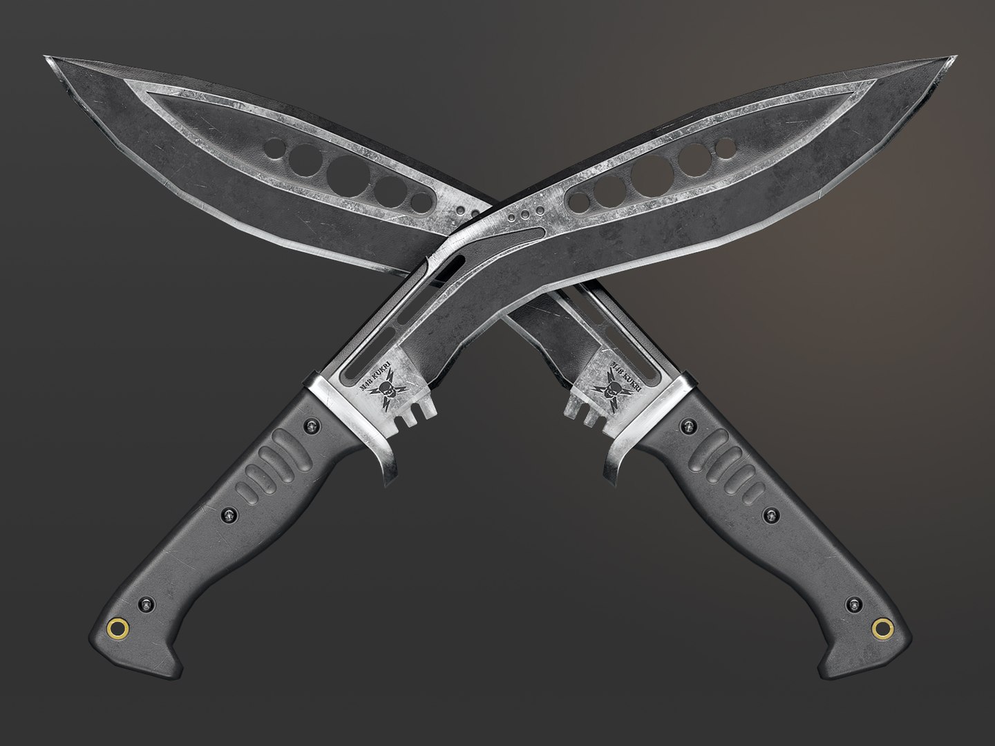 M48 Kukri Knife 3d Model - Turbosquid 1578602