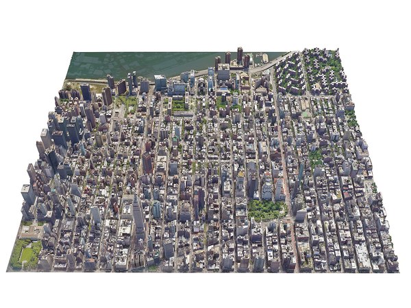 new york city manhattan 3D