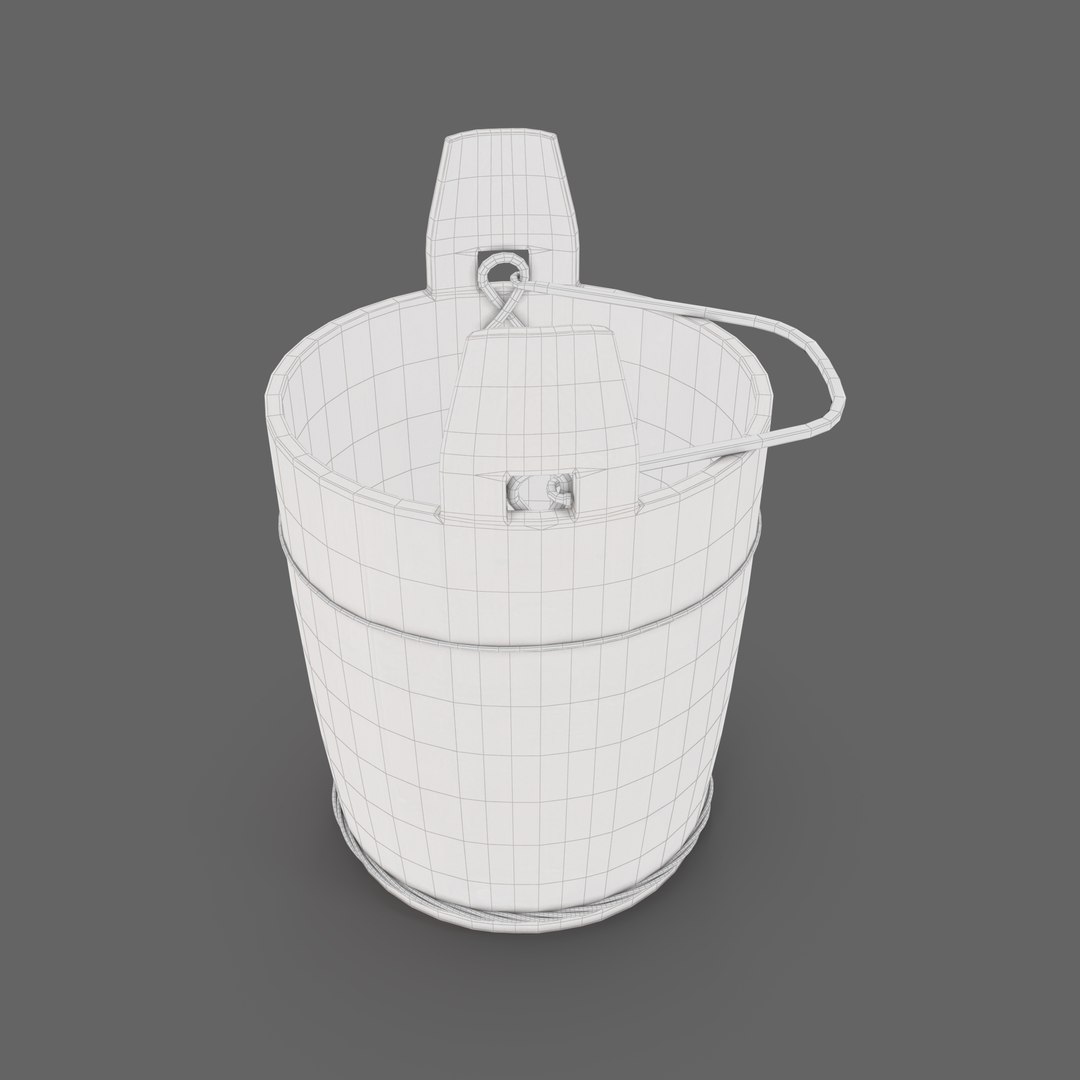 3D model antique bucket https://p.turbosquid.com/ts-thumb/B5/kaEMcy/D9JLFcwu/wooden_bucket10w/jpg/1501046331/1920x1080/fit_q87/eeac5cd6f2b40004a7dd53d10c33efa492806465/wooden_bucket10w.jpg