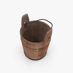 3D model antique bucket