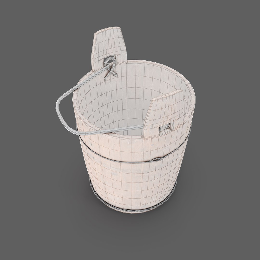 3D model antique bucket https://p.turbosquid.com/ts-thumb/B5/kaEMcy/rODCZZYb/wooden_bucket06w/jpg/1501046330/1920x1080/fit_q87/6449f3a5e664275f9e799da43ea1c3f9505de189/wooden_bucket06w.jpg