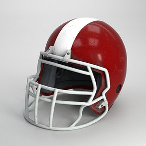 Old American Football Helmet