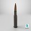 Bullet 762x54 R 3D model
