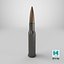 Bullet 762x54 R 3D model