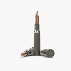 Bullet 762x54 R 3D model