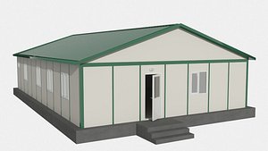 3ds max prefabricated office