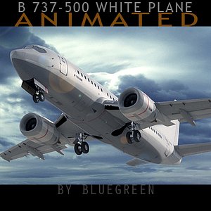 Boeing 737-500 Plane (A)