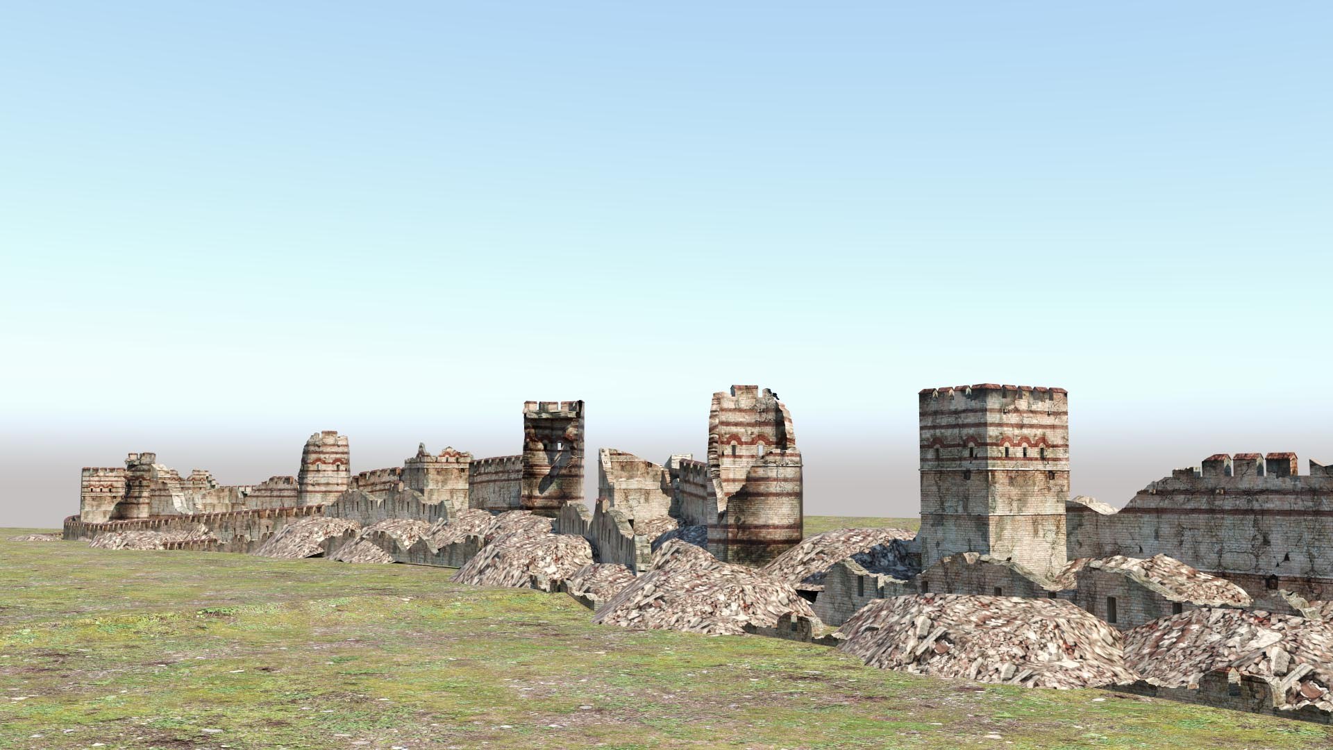 roman wall 3D model https://p.turbosquid.com/ts-thumb/B5/nWWe01/c7XrbirH/byzantiumrampart_08/jpg/1565031946/1920x1080/fit_q87/47a987e6ce6818d4b69fc535f776ba2a6e4d5cde/byzantiumrampart_08.jpg