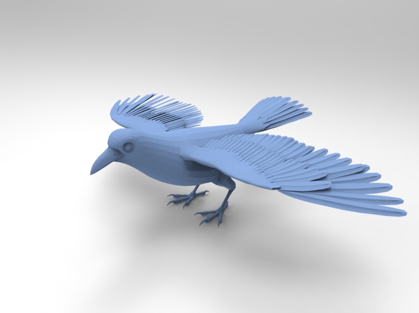 Crow мод. Ворона 3д модель. Ворона 3d модель. 3d model ворона. Птица 3д модель.