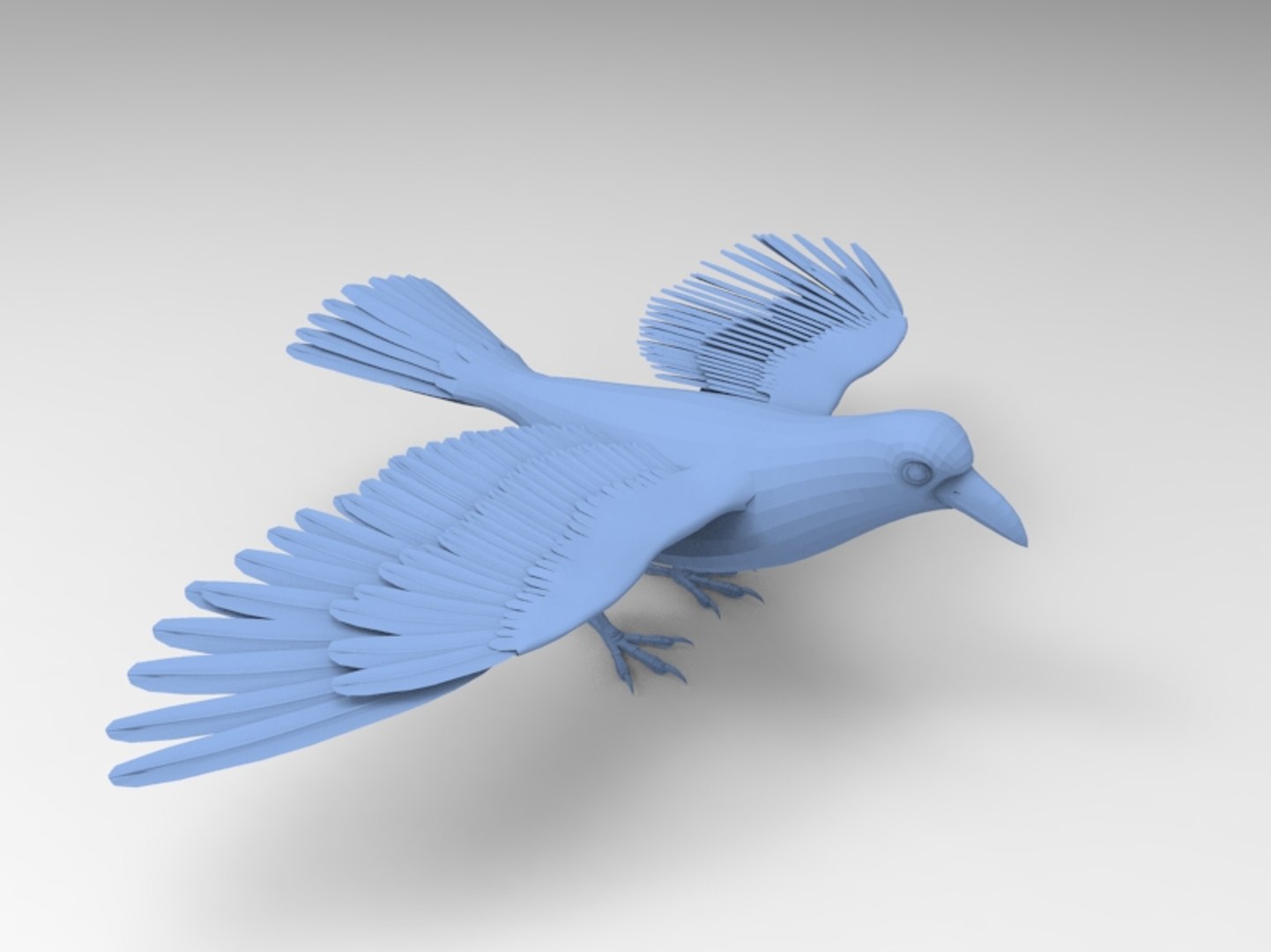 crow rigging obj