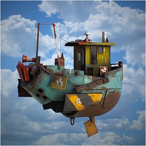 Flying boat 3D