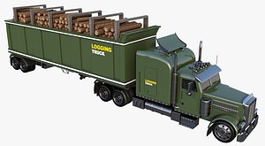 3D truck logging