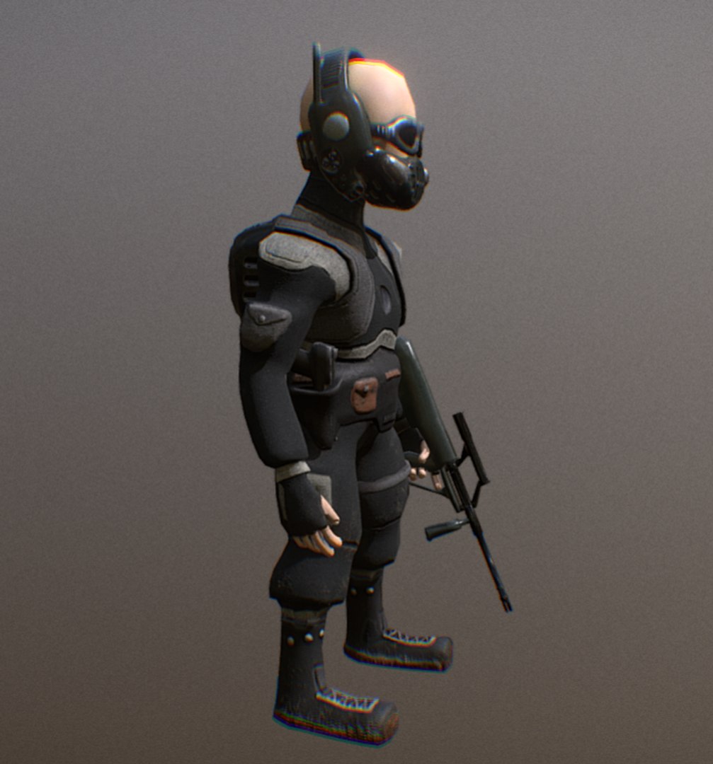 3D Little Rigged - TurboSquid 1256819