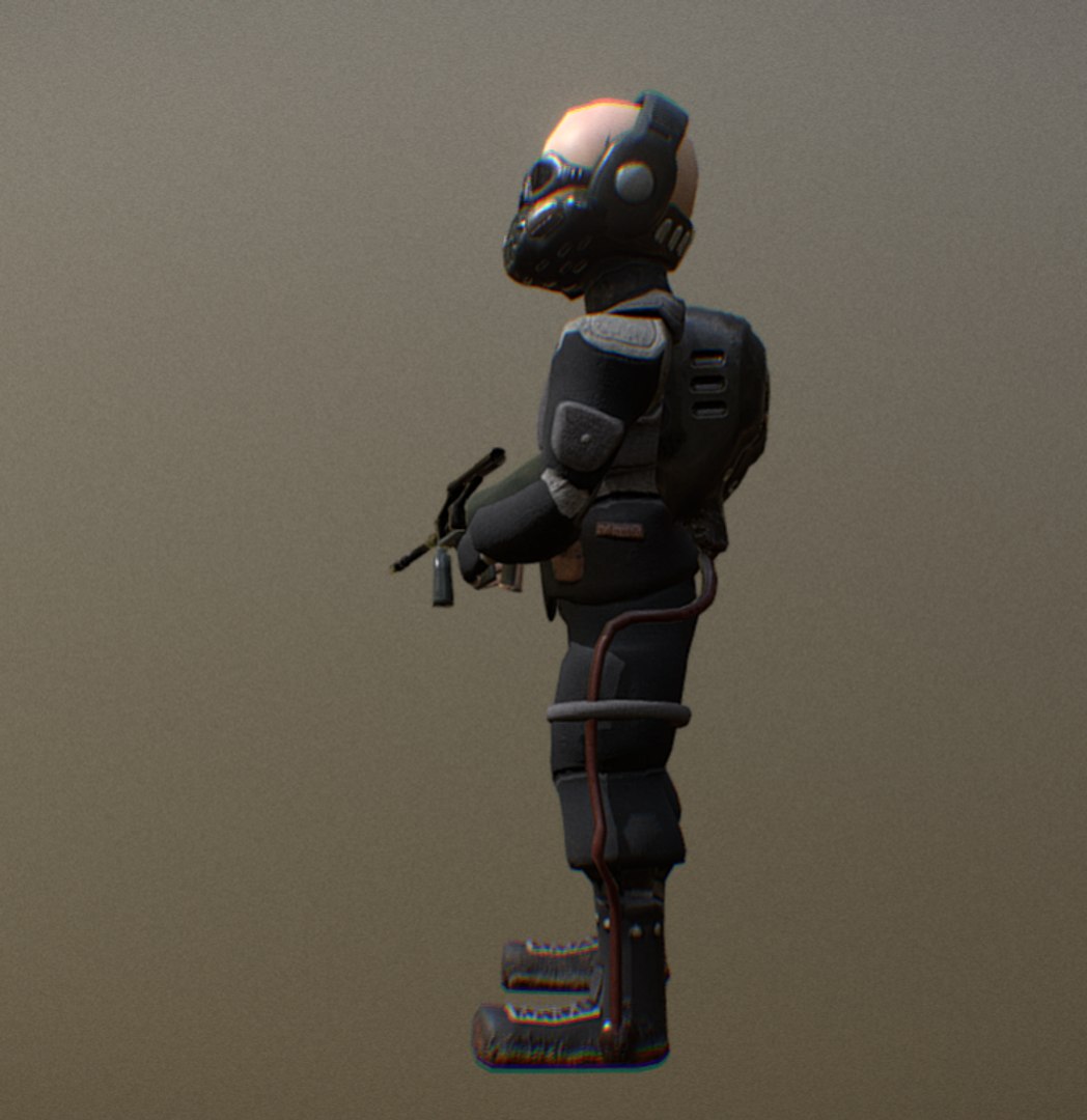 3D Little Rigged - TurboSquid 1256819