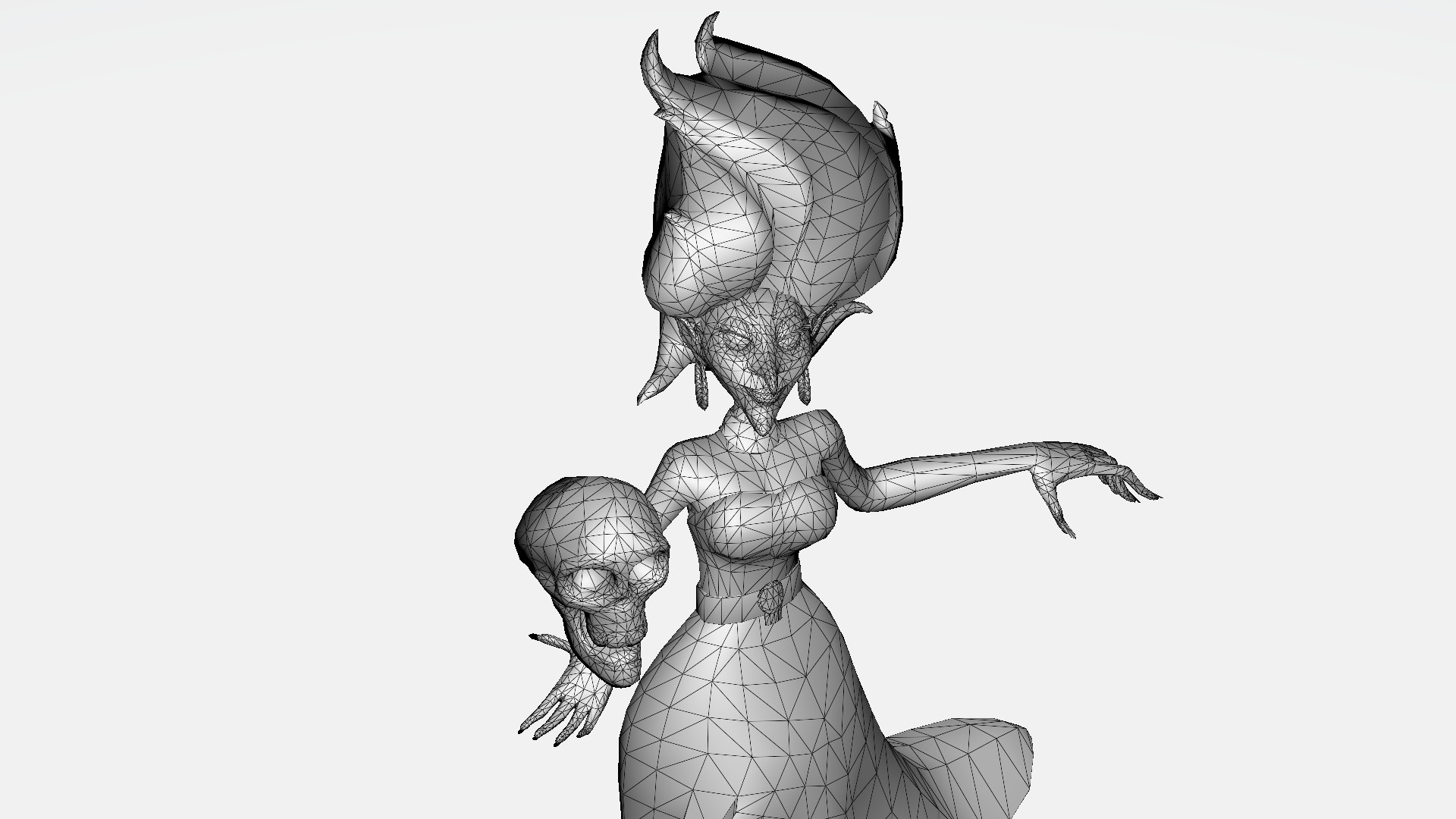 3D Model Witch - TurboSquid 2372749