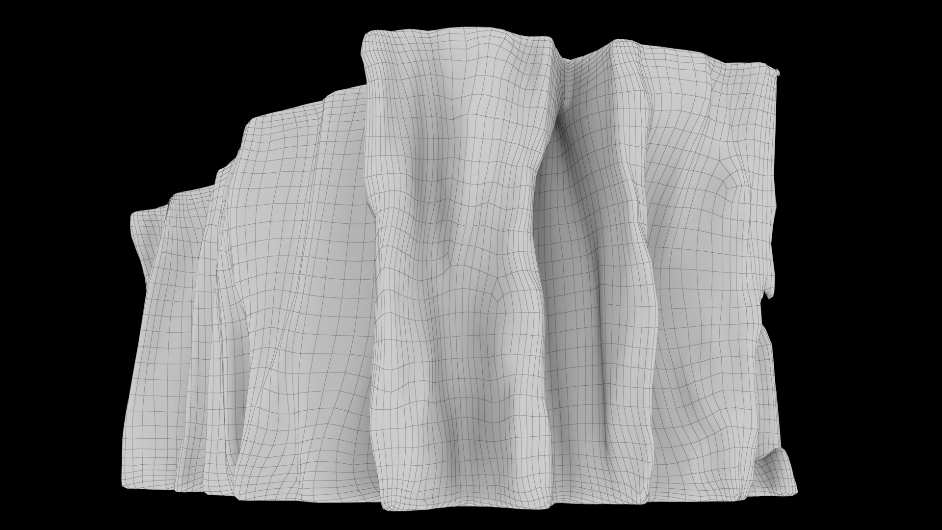 3D Cliff Model - TurboSquid 2129130
