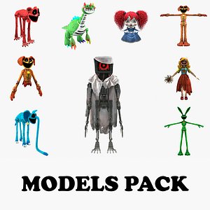Poppy Playtime Models Pack