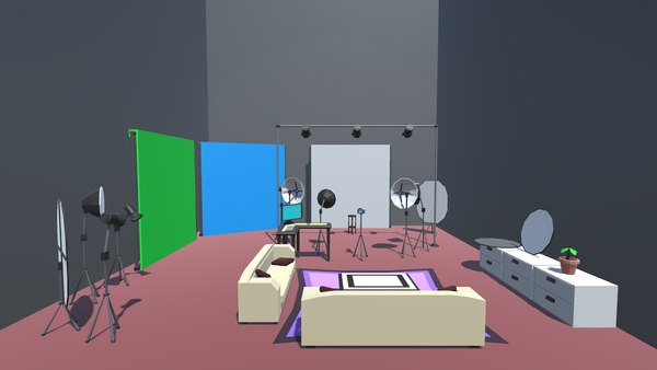 Collection Photo Studio 3D Models for Download | TurboSquid