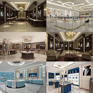 3D model Jewelry Store Collection 01