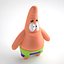 Character Patrick 3d Obj