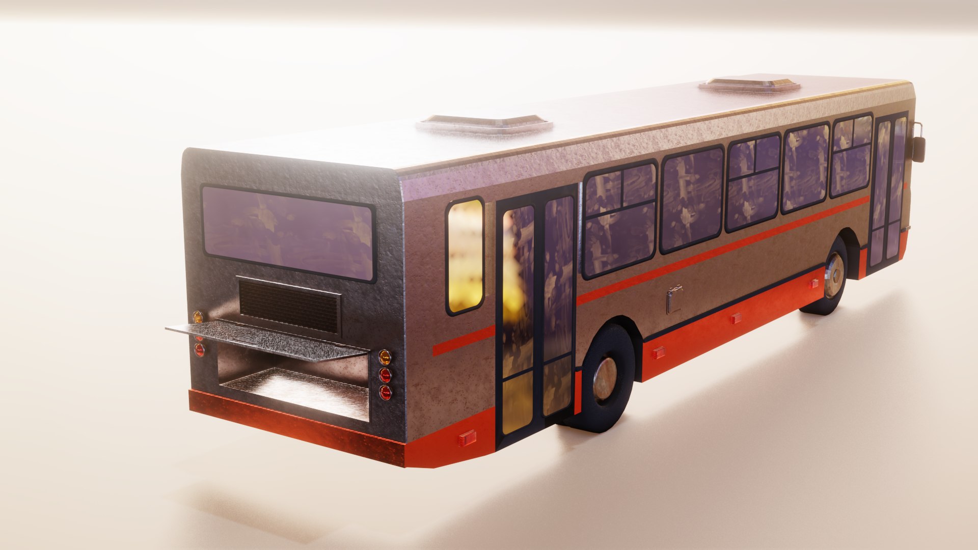 Free 3D old rusty bus - TurboSquid 1597853