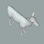 Red Deer Doe(FUR)(RIGGED)