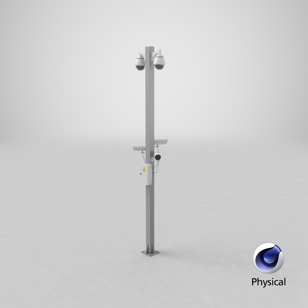 3D Security Cameras Pole model https://p.turbosquid.com/ts-thumb/B6/aIFvNl/78/stemcell_cinema_4d_physical_render/png/1678897370/1920x1080/fit_q87/162c56ae1d2f342aa34daabb81a0bd695e0341b8/stemcell_cinema_4d_physical_render.jpg
