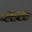 BTR 70 Low Poly