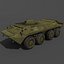 BTR 70 Low Poly