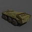 BTR 70 Low Poly