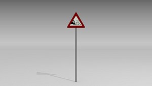 Loose gravel sign