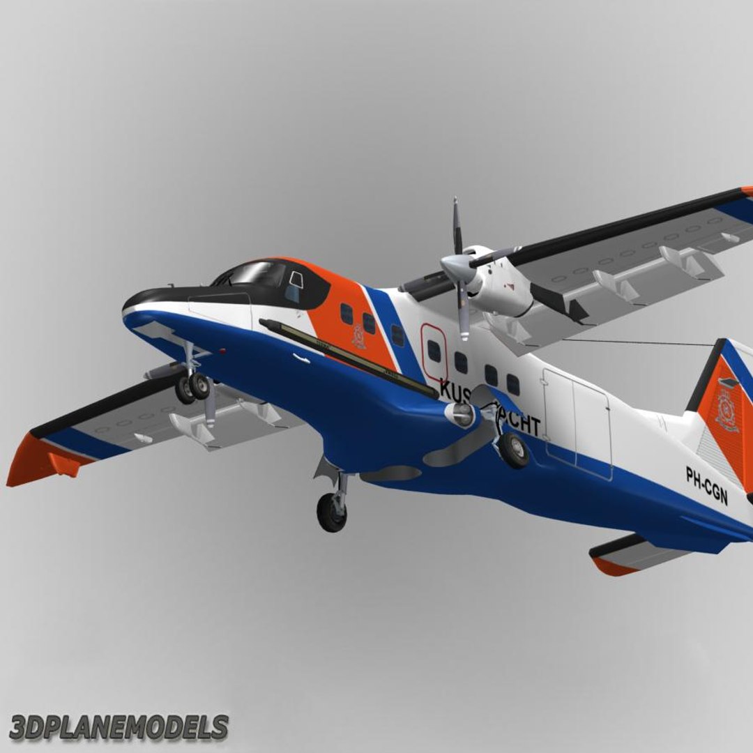 3d Fairchild Dornier 228 Dutch