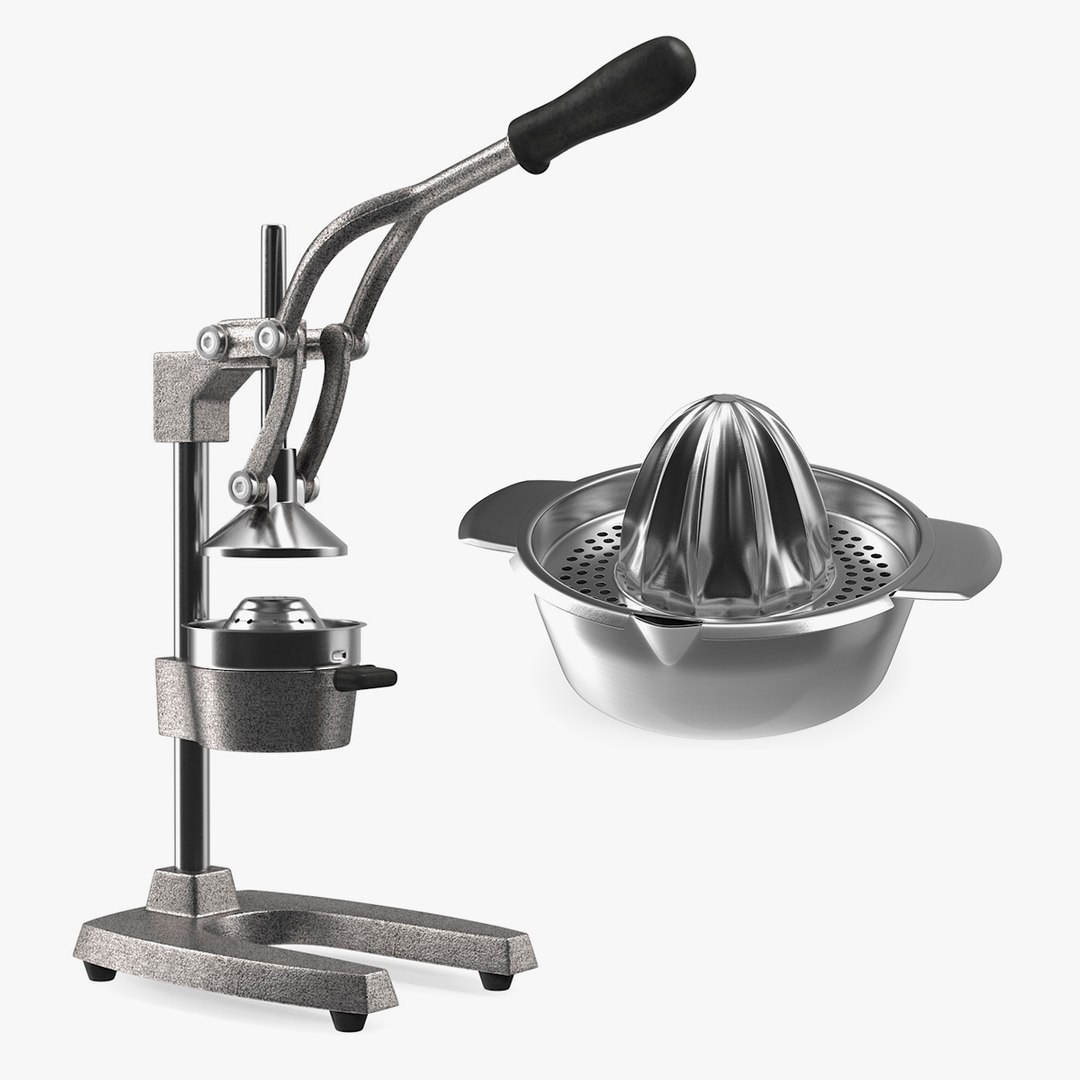 Citrus Juicers Collection 3D model preview