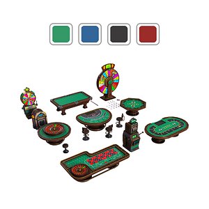 Casino Pack V1 Gambling Collection Game Ready PBR