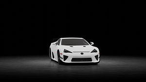 3D model Lexus LFA  2012