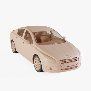 2011 Peugeot 508 3D model